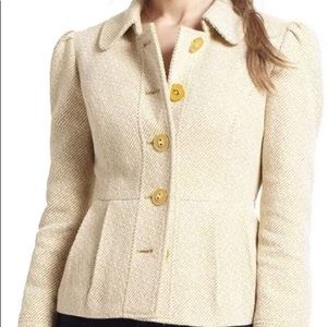 Anthropologie Tabitha peplum blazer